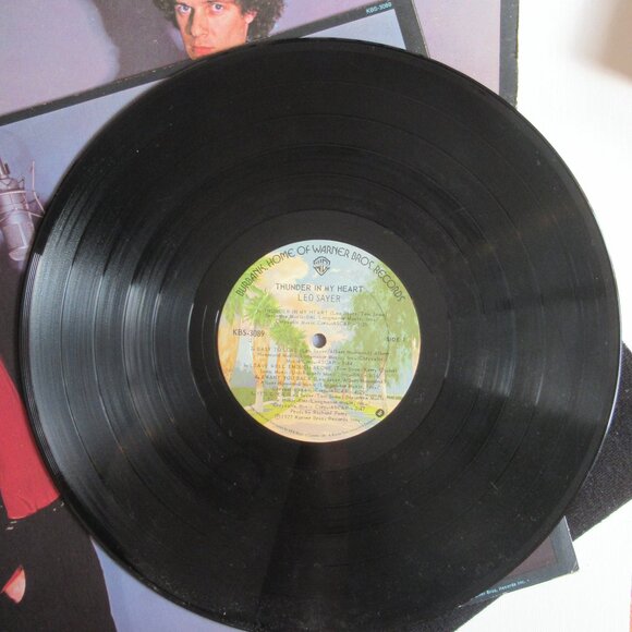 Leo Sayer, Thunder in My Heart, plus bonus record, Vintage, Vinyl, 70s - Picture 2 of 13